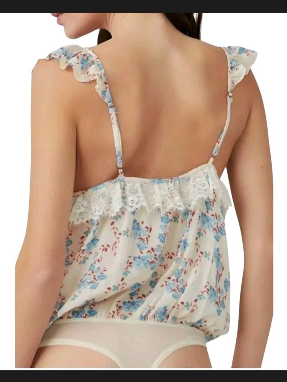 NWOT Intimately Free People Take It Away Bodysuit in Ivory - Small - Retail $70 - Picture 3 of 3
